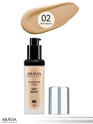 Тональный крем Aravia Professional для лица матирующий Soft Matte, 30 мл, 02 foundation matte, 22000000 UZS