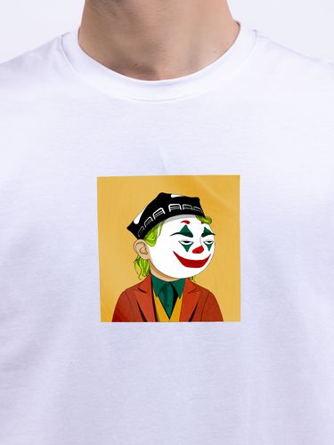 Futbolka Inkuzart Joker, Oq, в Узбекистане