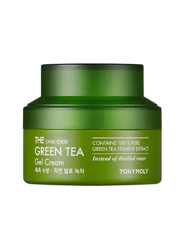 Крем для лица увлажняющий с зеленым чаем The Chok Chok Green Tea Gel Cream, 60 г
