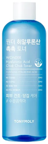 Очищающий тонер для лица Wonder Hyaluronic Acid Chok Chok Toner, 500 мл