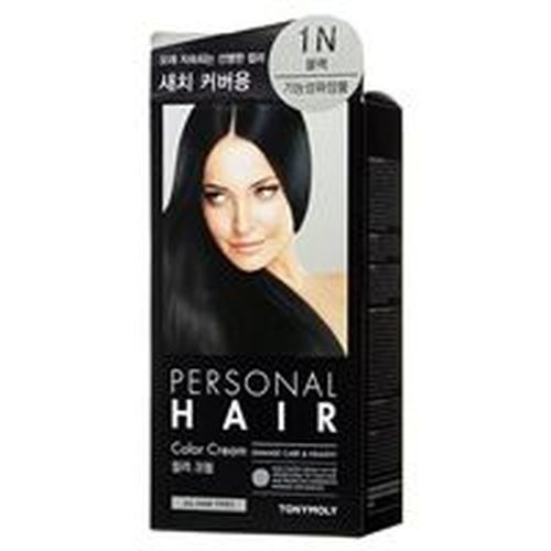 Крем-краска для волос Personal Hair Color Cream 1N, 80 мл