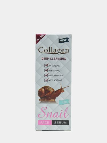 Омолаживающая сыворотка для лица Collagen с улиточным экстрактом муцином, в Узбекистане