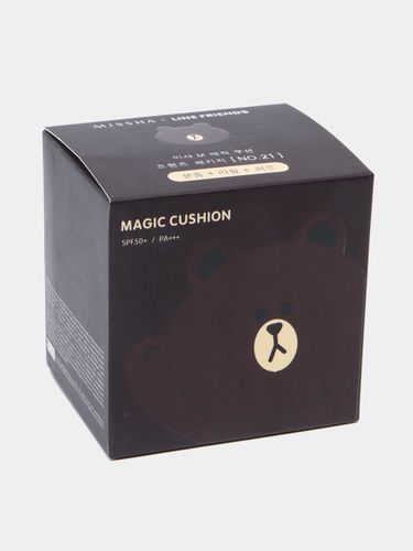 Тональный крем для лица, пудра Magic Cushion Misha SPF50+ PA+++, 60 мг, 3500000 UZS