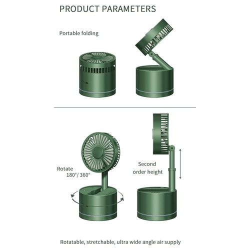 Складной настольный вентилятор F082, в Узбекистане