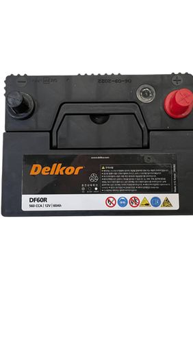 Автомобильный аккумулятор Delkor R 12V 60Ah, купить недорого