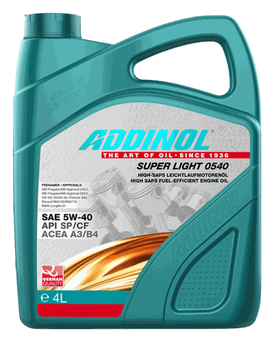 Моторное масло Addinol Super Light 5W-40, 4л
