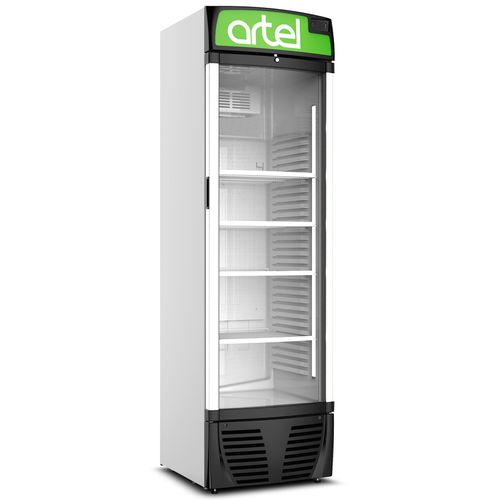 Витринный холодильник Artel HS 520 SN R134A, Белый