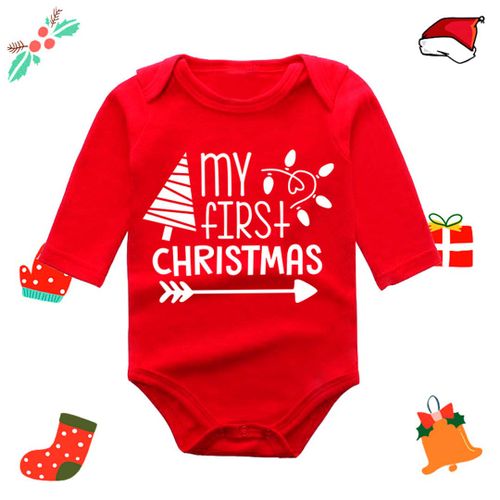 Kalta yengli yangi yil bodi o'q first christmas BN2224C