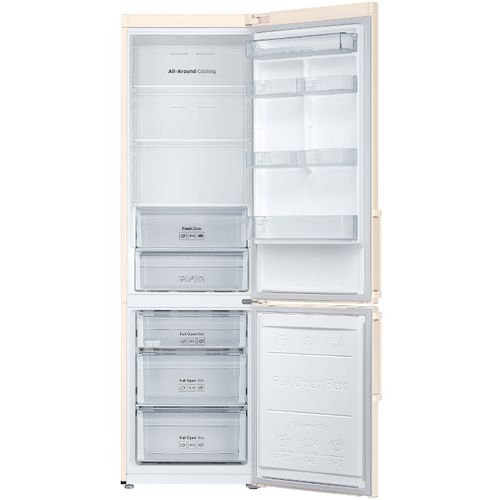 Холодильник Samsung RB 37 P5300EL/W3, Бежевый, фото № 4