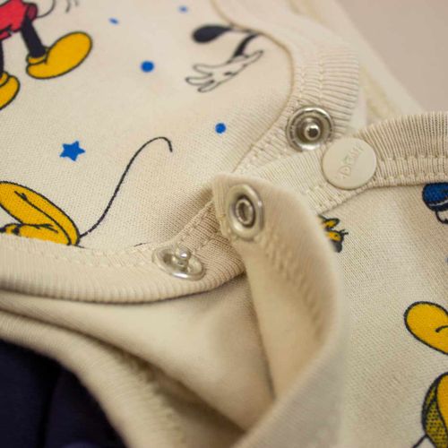 Комплект Disney baby боди Mickey MC21455, 2 шт, Синий, купить недорого