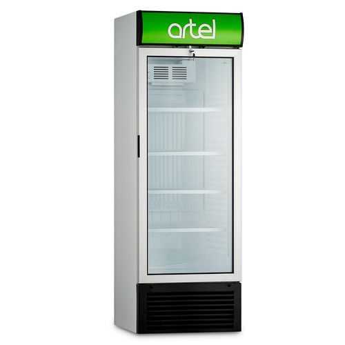 Витринный холодильник Artel HS 474 SN R134A, Белый