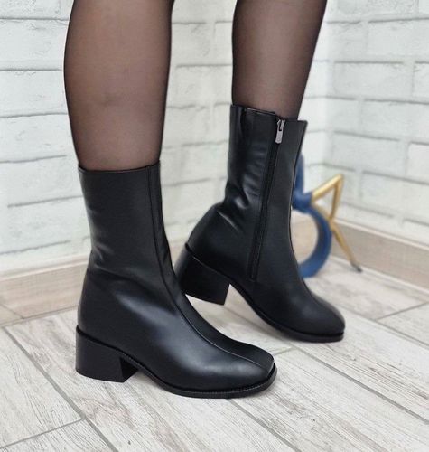 Сапоги женские утипленные Обувь по карману Z2, Черный, купить недорого