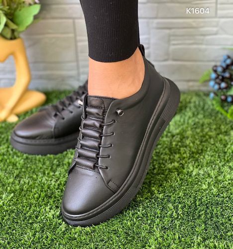 Мокасины женские Обувь по карману К1604, Черный