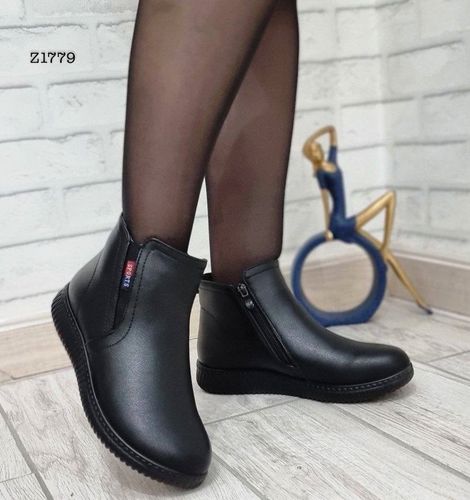 Полусапожки женские Обувь по карману Z1779, Черный