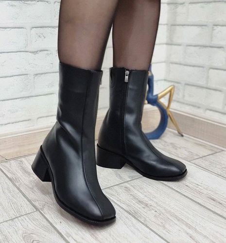 Сапоги женские утипленные Обувь по карману Z2, Черный