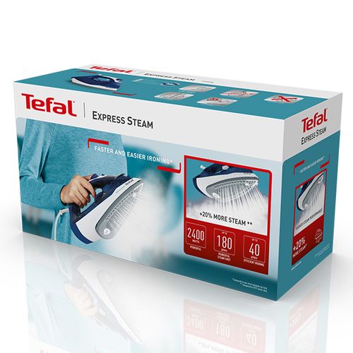 Утюг Tefal FV2838E0, Синий, в Узбекистане