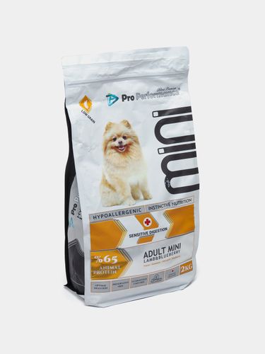 Сухой корм Pro perfomance mini adult для собак мелких пород с ягненком и черникой, 2 кг
