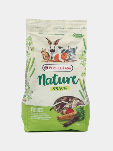 Лакомство для грызунов Versele-Laga Nature Snack с клетчаткой, 500 гр