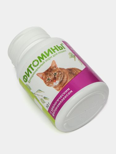 Фитомины Veda для кошек фитокомплекс урологический, фото