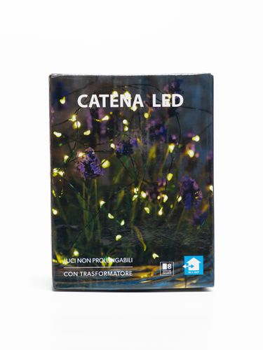 Гирлянда нить роса Catena C50M 500 LED, 50 м, Разноцветный