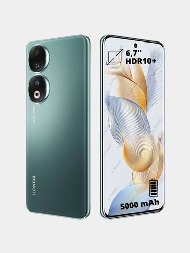 Smartfon Honor 90, 1 yil kafolat, Emerald Green, 12/512 GB, купить недорого