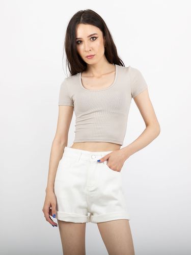 Shorti Anaki jins 8109, Oq, купить недорого