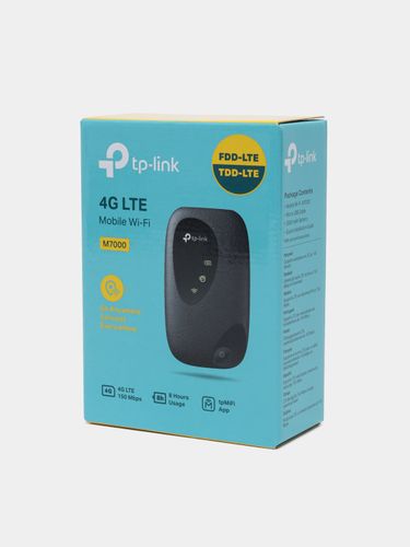 Роутер Wi-Fi TP-Link 4G LTE M7000, Черный, фото № 4