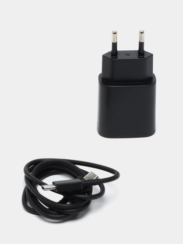 Zaryadlovchi teskari USB-C kabeli, qora, в Узбекистане