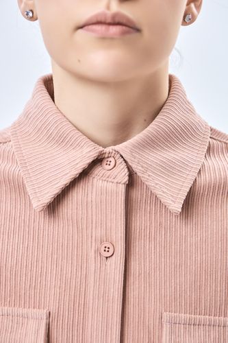 Женская рубашка длинный рукав Terra Pro AW23WBA-52071, Pink, фото