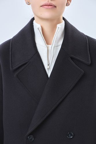 Женское пальто длинная длина Terra Pro AW23WES-21005, Black, фото № 4