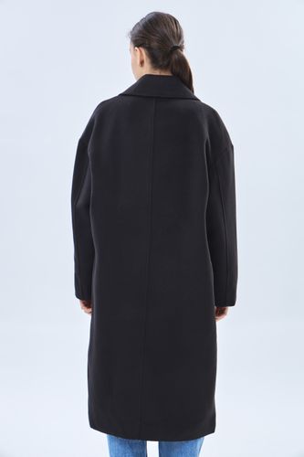 Женское пальто длинная длина Terra Pro AW23WES-21005, Black, в Узбекистане