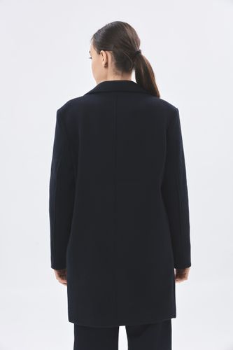 Женское пальто средняя длина Terra Pro AW23WES-21008, Navy, O'zbekistonda