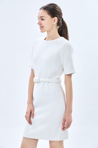 Платье короткий рукав Terra Pro AW23WES-21045, White, фото № 20
