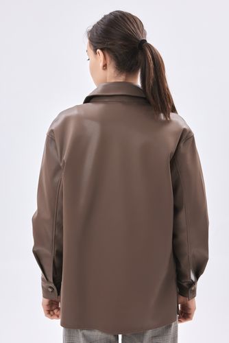 Женская рубашка длинный рукав Terra Pro AW23WBA-52020, Brown, купить недорого