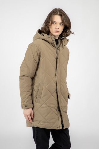 Куртка средняя длина Terra Pro AW22CA1N-12-11966, Beige, в Узбекистане