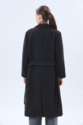 Женское пальто средняя длина Terra Pro AW23WES-21007, Black, в Узбекистане