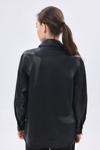 Женская рубашка длинный рукав Terra Pro AW23WBA-52020, Black, фото № 11