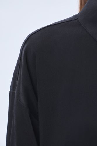 Женская рубашка длинный рукав Terra Pro AW23WES-21013, Black, arzon