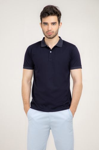 Kalta yengli polo Terra Pro SS22CA2N-17-7-10800, Navy