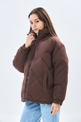 Женская куртка короткая длина Terra Pro AW23WBA-52057, Brown, фото № 11