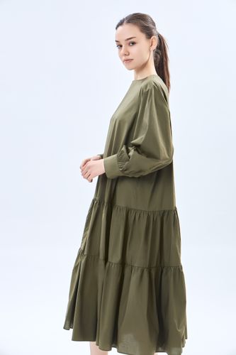 Платье длинный рукав Terra Pro AW23WYN-24045, Khaki