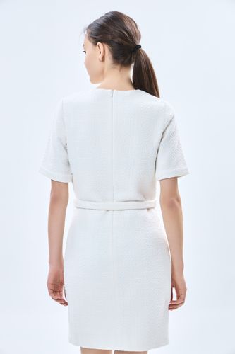 Платье короткий рукав Terra Pro AW23WES-21045, White, фото № 4