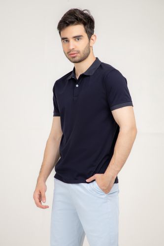 Kalta yengli polo Terra Pro SS22CA2N-17-7-10800, Navy, фото № 12