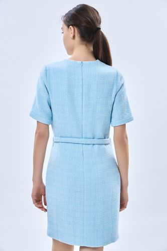 Платье короткий рукав Terra Pro AW23WES-21045, Light blue, фото № 21