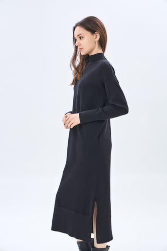 Платье длинный рукав Terra Pro AW23WKN-30048, Black, фото № 11