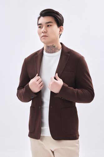 Пиджак короткая длина Terra Pro AW23CA2N-16-19126, Brown