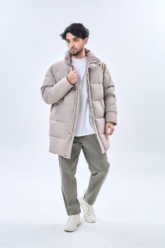 Куртка длинная длина Terra Pro AW23CA1N-12-19459, Beige, в Узбекистане