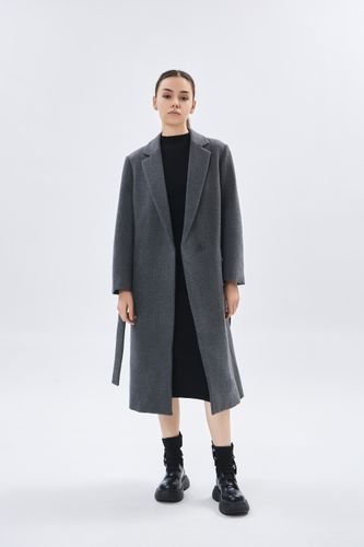 O'rtacha uzunlikdagi ayollar paltosi Terra Pro AW23WES-21007, Dark Grey, купить недорого