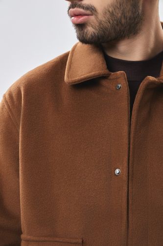 Пальто короткая длина Terra Pro AW23CA1N-35-19067, Clay Brown, foto