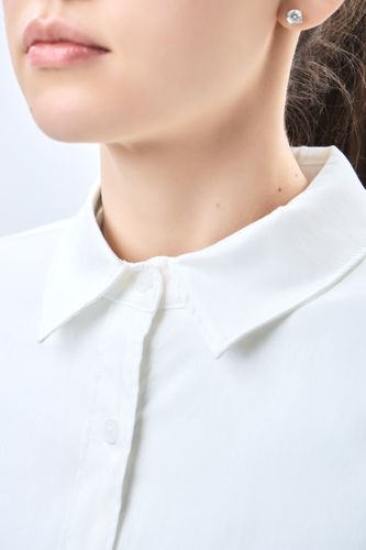 Женская рубашка длинный рукав Terra Pro AW23WES-21013, White, купить недорого
